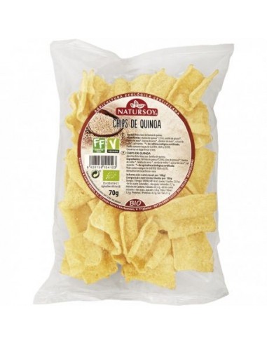 CHIPS QUINOA 70GR BIO NATURSOY