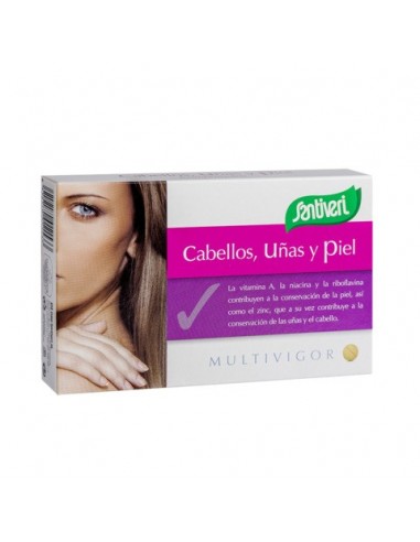 CABELLO UNAS PIEL COMPRIMIDOS SANTIVERI