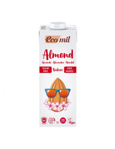 ECOMIL ALMENDRA NATURAL 1L BIO