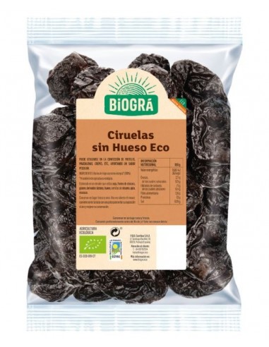 Ciruelas Claudias sin hueso 230g