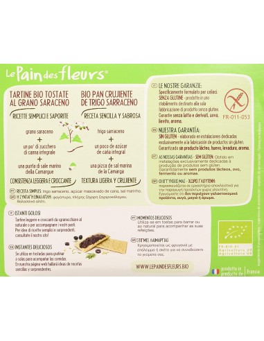 PAN FLORES TRIGO SARRACENO 150G SIN...