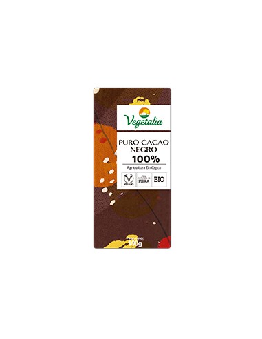 CHOCOLATE NEGRO 100x100 BIO CCPAE 100GR