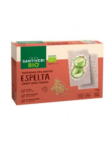 TOSTADAS GARBANZO BIO SANTIVERI