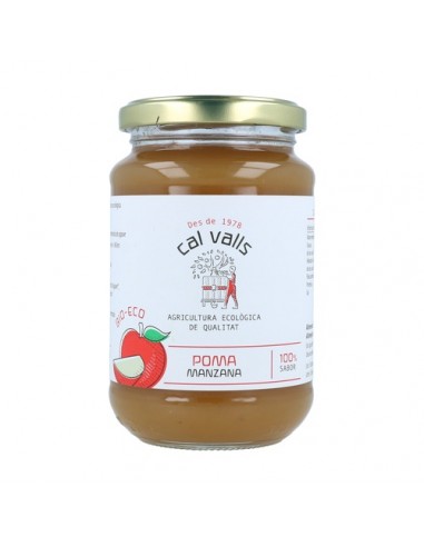 MERMELADA MANZANA AGAVE BIO CAL VALLS
