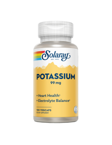 POTASIO CITRATE 99MGR 60CAPSULAS SOLARAY