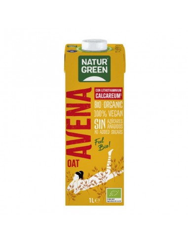 BEBIDA  AVENA CALCIO 1L NATURGREEN