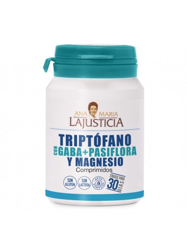 COMPRIMIDO TRIPTOFANO GABA PASIFLORA...