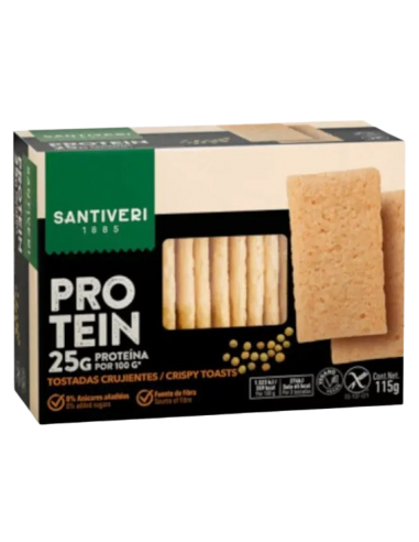 TOSTADAS PROTEICAS 115G SANTIVERI