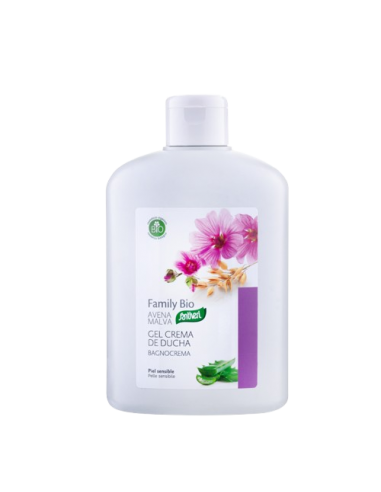 GEL DE DUCHA MALVA AVENA BIO SANTIVERI