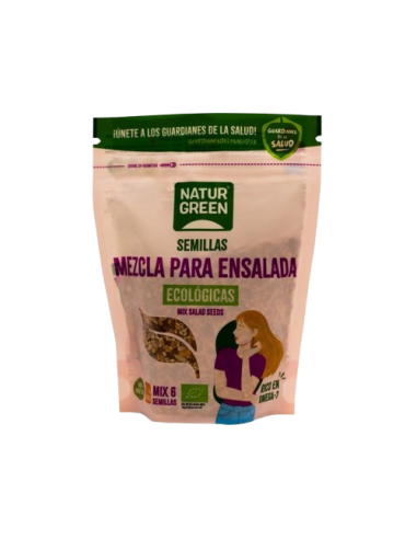 MEZCLA 6 SEMILLAS ENSALADA BIO 200G...