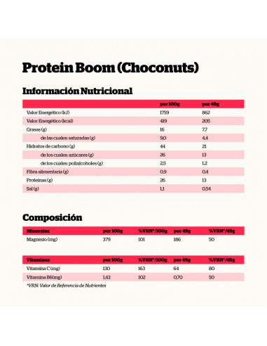 BARRITA PROTEIN BOOM CHOCOLATE...