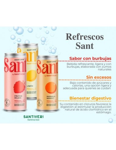 SANT REFRESCO FRUTOS ROJOS  330 ml
