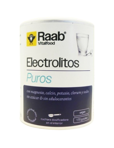 ELECTROLITOS PUROS POLVO  170G RAAB