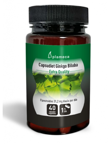 CAPSUDIET GINKGO BILOBA 40 CAPS PLAMECA