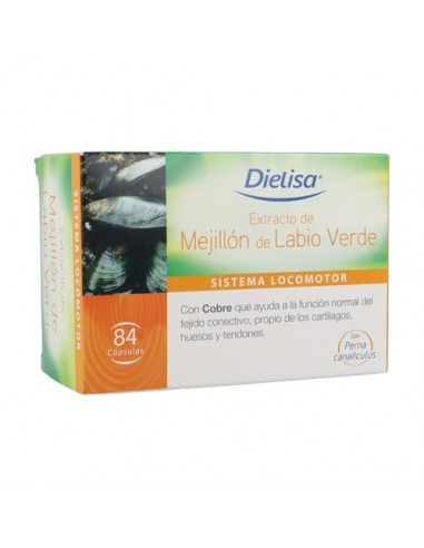 12 43MEJILLON LABIO VERDE 84CAP DIETISA