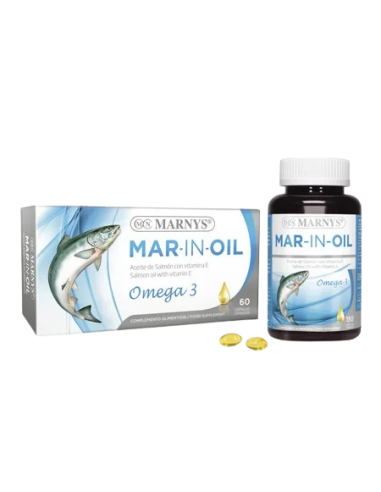 MARINOIL Aceite de salmon 60cap 500mg...