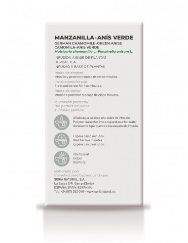 INFUSION MANZANILLA ANIS SORIA