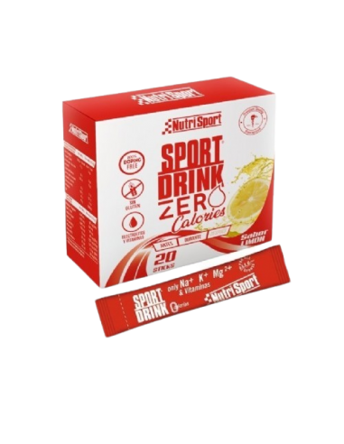 SPORTDRINK 20 SOBRES SIN BIDON 0CAL...
