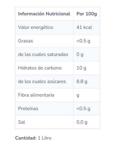 ZUMO MANZANA ACIDA 1 LIT CAL VALLS