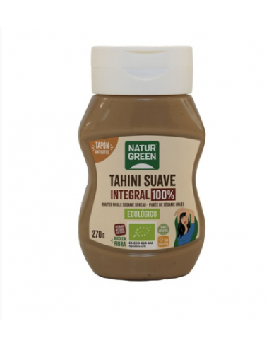 TAHINI SUAVE INTEGRAL 270GR NATURGREEN