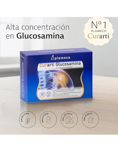 CURARTI GLUCOSAMINA 60 CAP PLAMECA