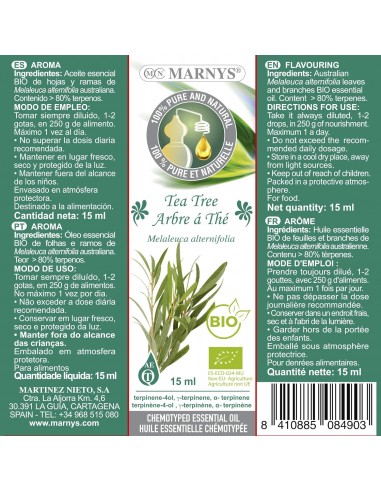 ACEITE ARBOL TE 15ML MARNYS