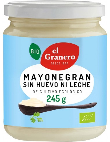MAYONEGRAN SIN HUEVO VEGANA BIO 245GR...