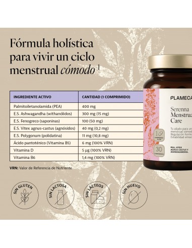 SERENNA MENSTRUAL CARE 30comp  PLAMECA
