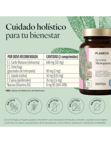 SERENNA MENOPAUSE 60COMP PLAMECA