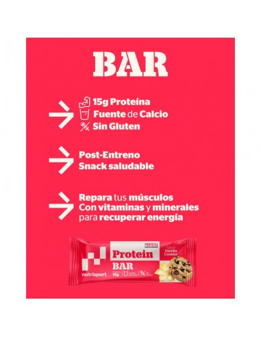 BARRITA PROTEICA APPLE PIE NUTRISPORT