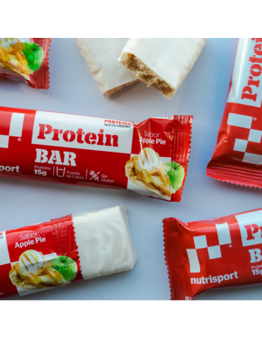 BARRITA PROTEICA APPLE PIE NUTRISPORT