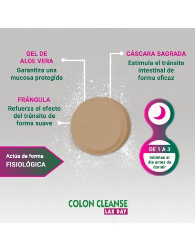 CAPSULAS COLON CLEANSE LAX DAY 30 ESI