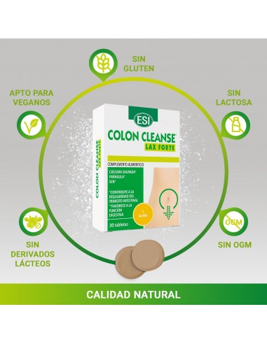 CAPSULAS COLON CLEANSE LAX FORTE 30...