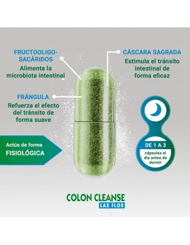 COLON CLEANSE LAX FLOR 30 CAPSULAS ESI
