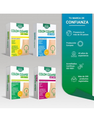 COLON CLEANSE LAX FLOR 30 CAPSULAS ESI