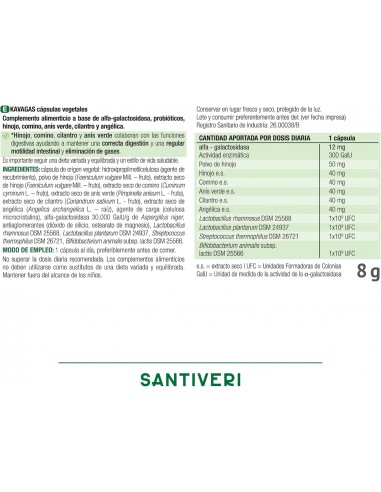 KAVAGAS CAPS 20 SANTIVERI