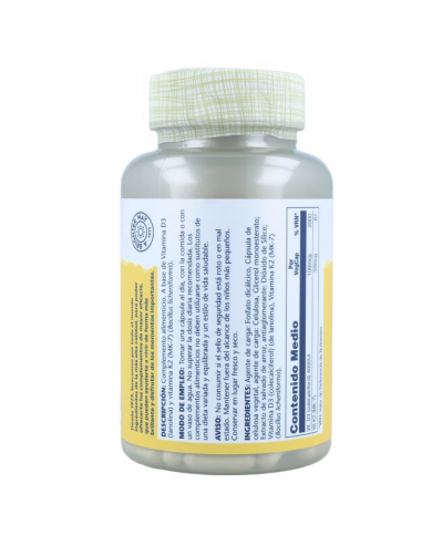 VIT  D3 K2 4000UI 120CAP SOLARAY