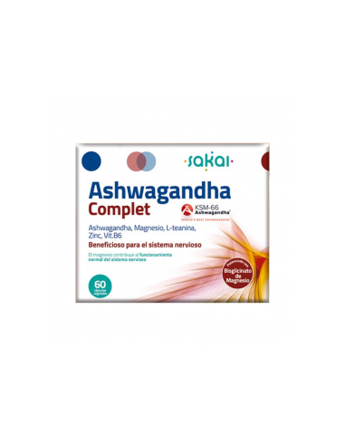 ASHWAGANDA COMPLET 60CAP SAKAI