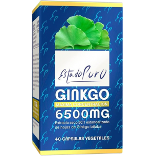 GINKGO 6500MG 40CAP PURO...