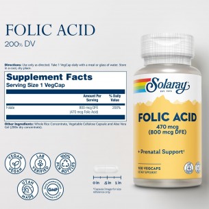 ACIDO FOLICO 100 CAP 800 MG... 2