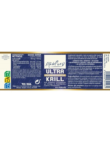 ULTRA KRILL 60 PERL  ESTADO PURO TONGIL