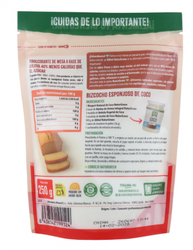 XILITOL 250g  NATURGREEN