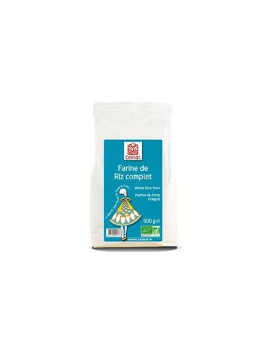 HARINA ARROZ INTEGRAL 500GR CELNAT BIO