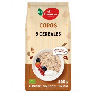 COPOS DE 5 CEREALES 500GM...
