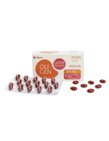 OLIGEN CONTROL COLESTEROL 60 CAP IFIGEN