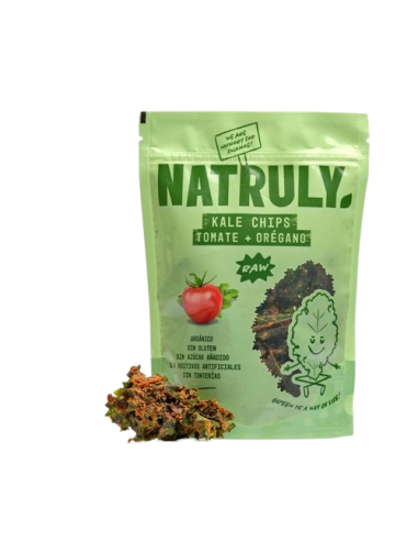 KALE CHIPS TOMATE Y OREGANO NATRULY 30G