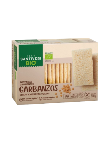 TOSTADAS GARBANZO BIO SANTIVERI