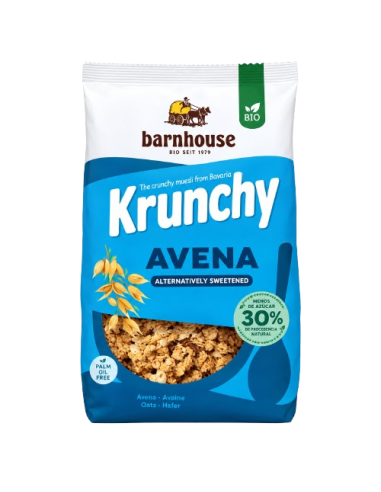 BARNHOUSE MUESLI KRUNCHY AVENA MENOS...